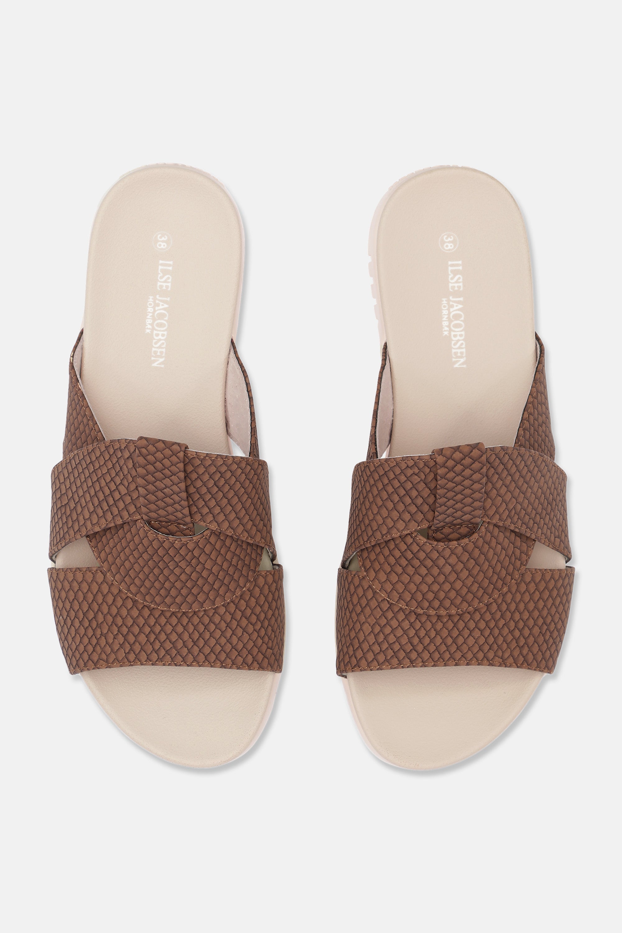 Ilse Jacobsen Hornbæk Footwear Sandalen Shoes 228 Walnut